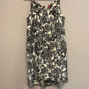 Midi length sleeveless dress